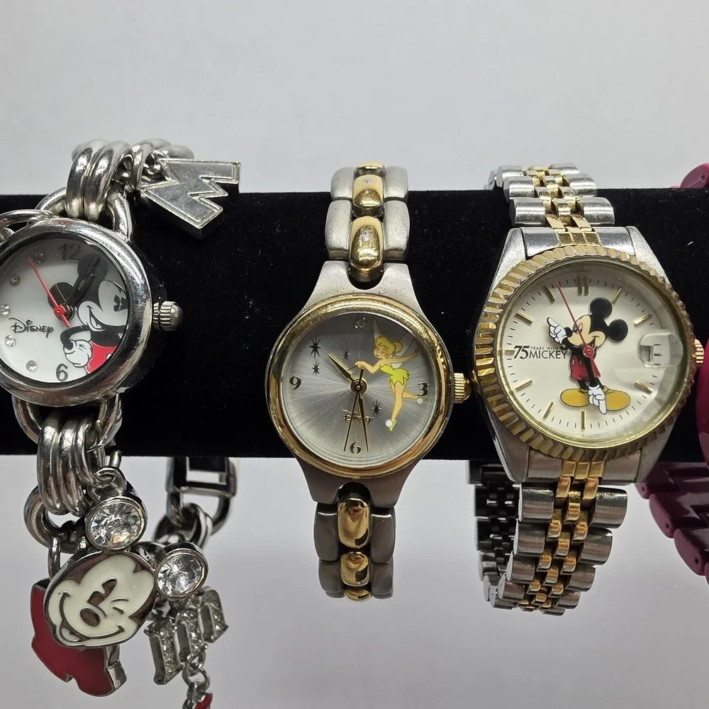 Disney Watch Collection (8) - Mickey, Minnie, Tinker Bell - Skagen, Disney, More
